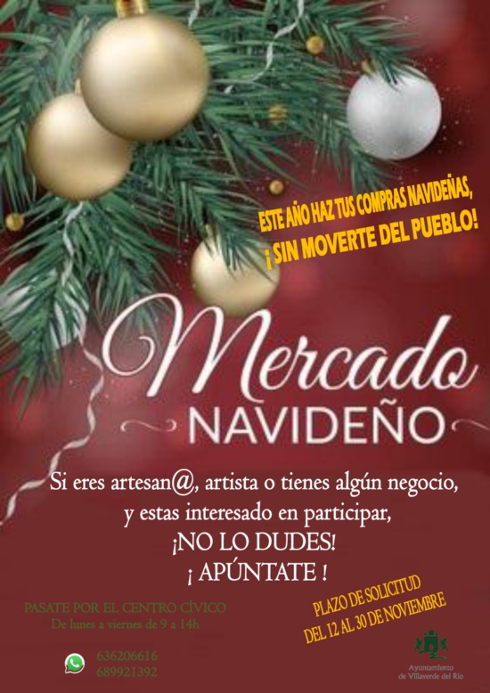 cartel mercado navideño copia